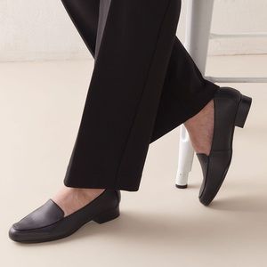 Clarks Black Leather Comfort Loafers 8.5